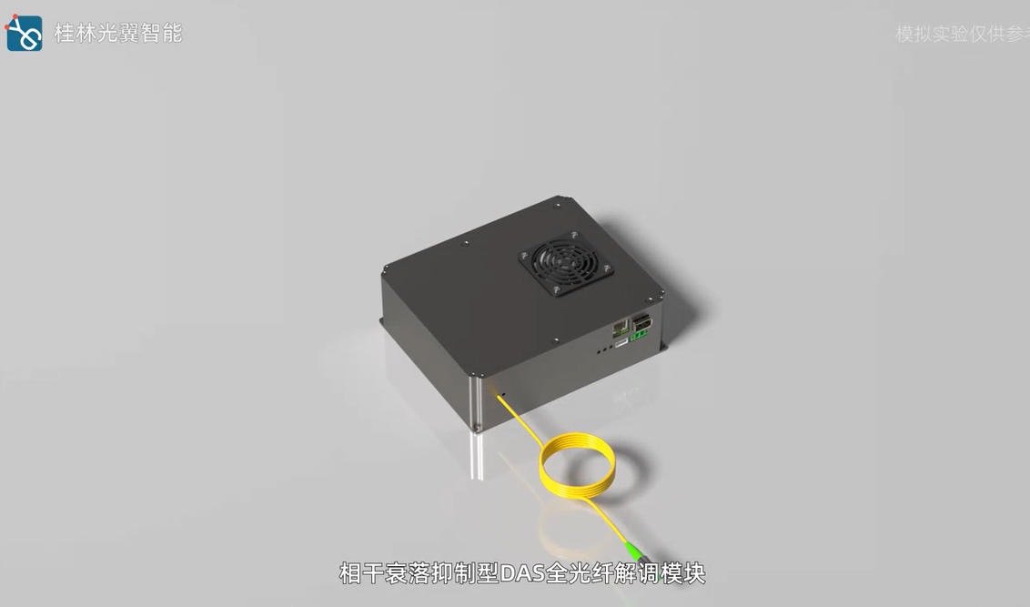 相干衰落抑制型DAS全光纖解調(diào)模塊  小尺寸DAS系統(tǒng)